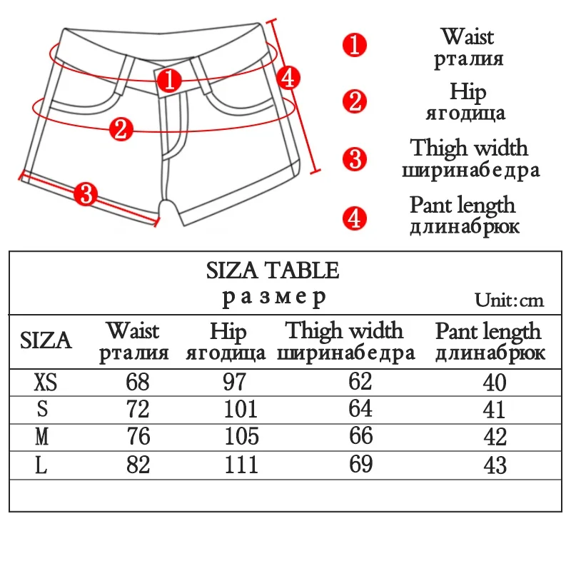 

Women fashion Mid Waisted Zippers denim shorts Summer plus size Buttons Casual Pocket Short Jeans Ladies blue pants