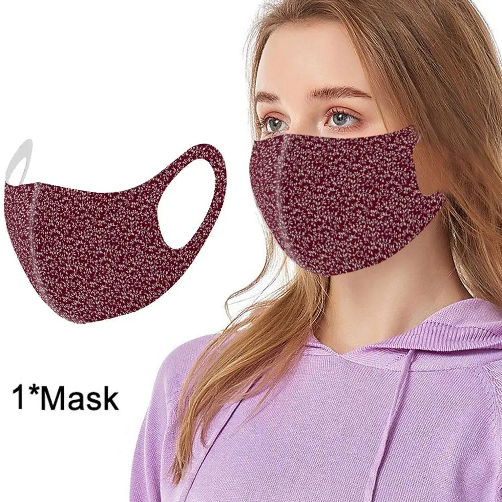 1 шт многоразовые маски красочные ткани лица тюрбан Стильные Модные нейтральные