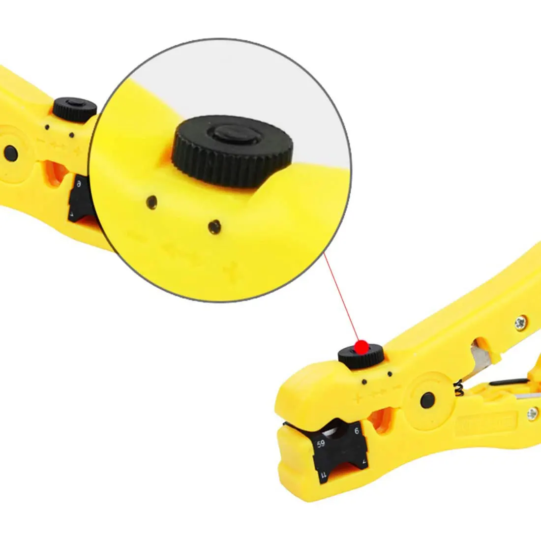 ZoeRax Universal Wire Stripper Cutter for UTP Cat5 Cat6 Coaxial Cables Description Image.This Product Can Be Found With The Tag Names Cable stripper cutter utp, Utp cable stripping tool, Utp cat6 cable stripper, Wire stripper tool utp