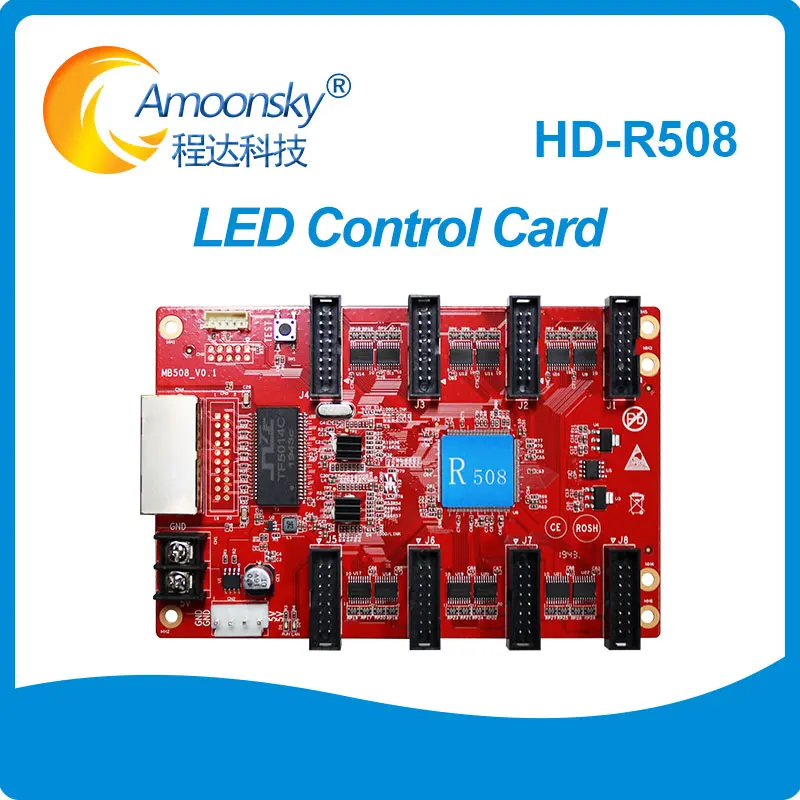 HD R508 заменить R5018 Huidu светодиодный дисплей приемная Карта знак плата для