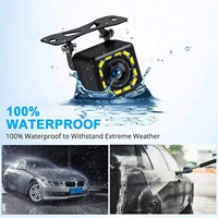 car rear view reversing camera reversing automatic parking monitor waterproof hd