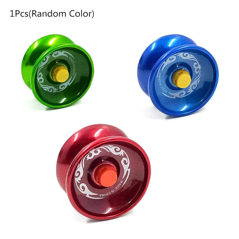 

Alloy Yo Yo Ball Game Ball with String Interactive Montessori Stimulation Tribute Toy Early Educational Toy Kids Gift