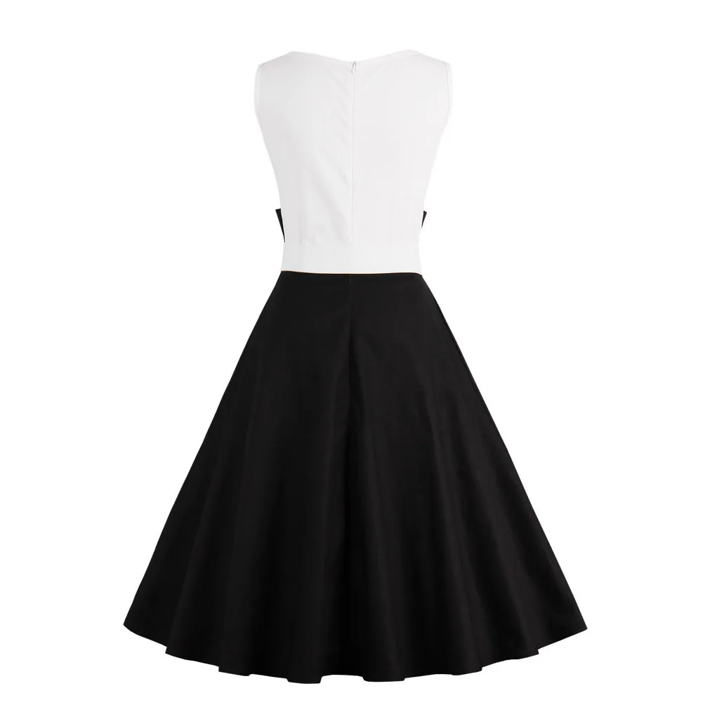 Женское винтажное платье в горошек с принтом Одри Хепберн сетчатые наборы для