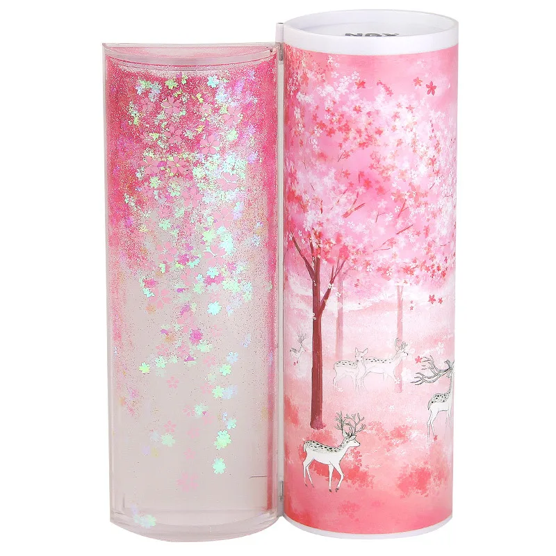 Пенал сумка NewmeBox кот милый школьный единорог пеналы компьютерная зеркальная