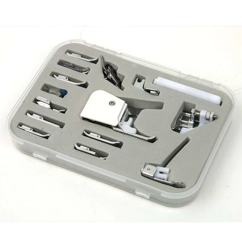 Набор прижимных лапок для швейной машины 15 шт. с коробкой швейные машинки Brother Singer