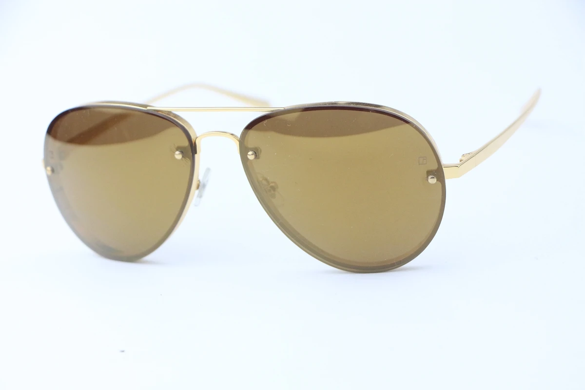 

Ultra-Light Titanium Women's Gold Metal Reflective Gold Coating Rimless Sunglasses Men's Fashion Simple Glasses Anti-UV400