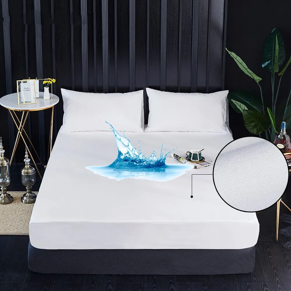 Однотонное одеяло Комплект постельного белья детский Одноцветный белый