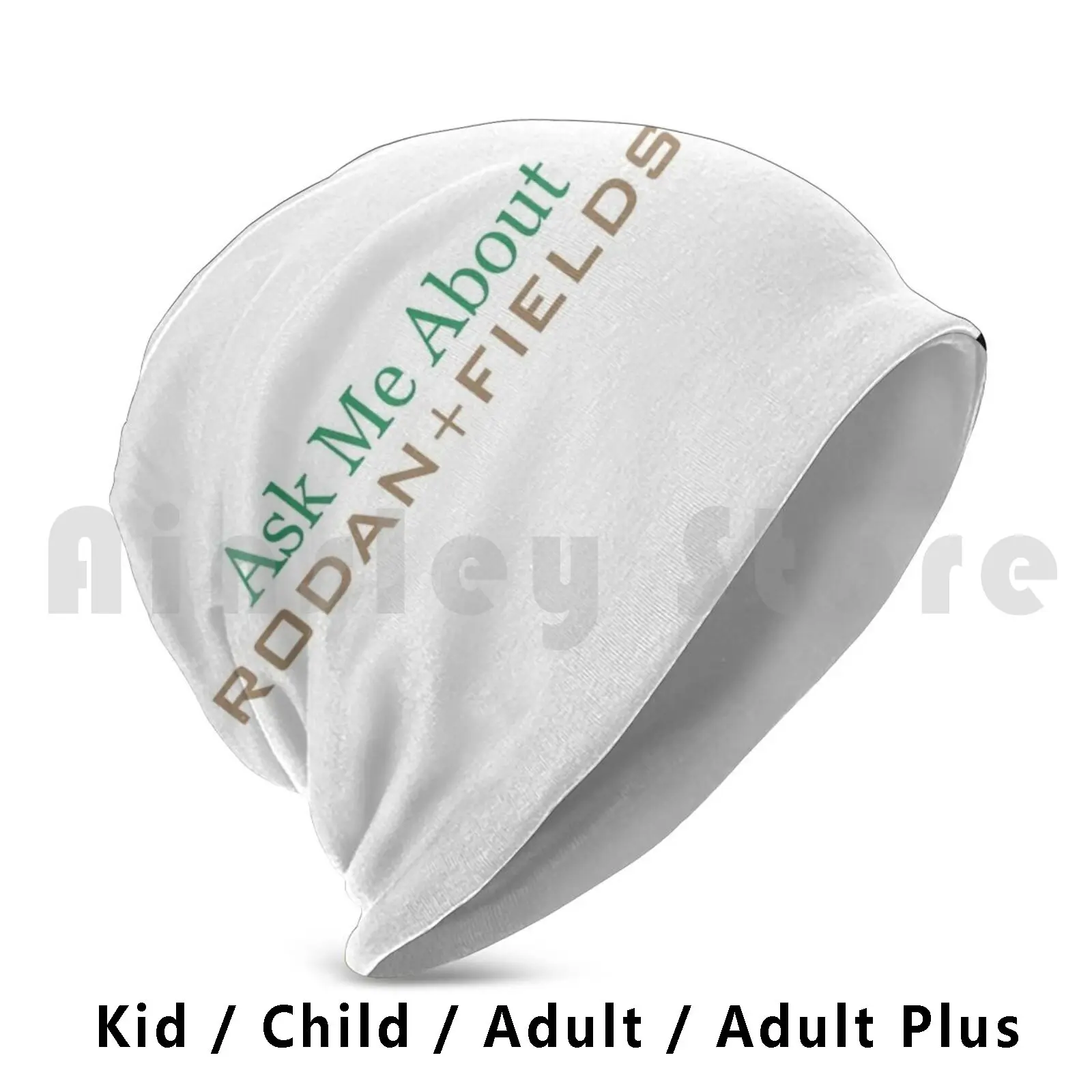 

Rodan And Fields-Ask Me About R & F Marketing Tools For Mlm Consultants Beanie Hedging Cap DIY Print Cushion Bumper
