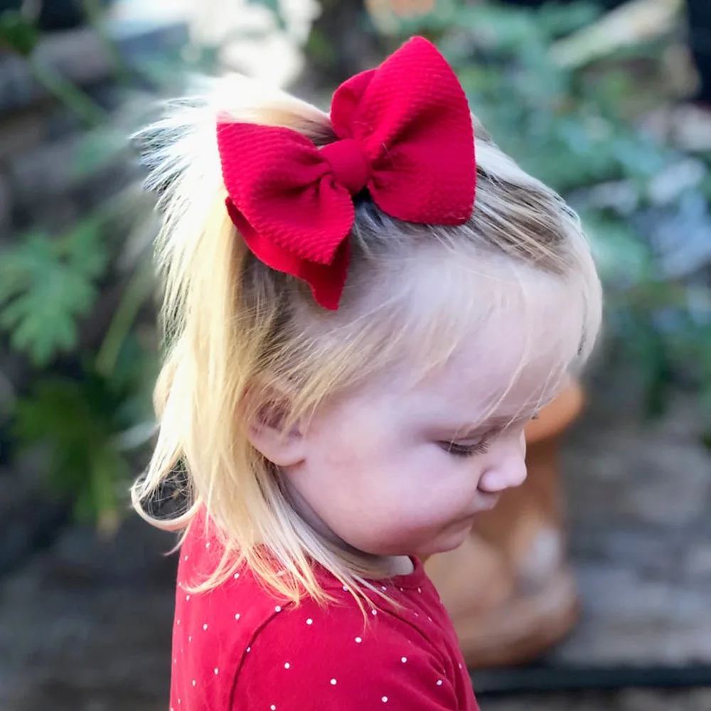 

Заколка для волос детская, тканевая, с узлом