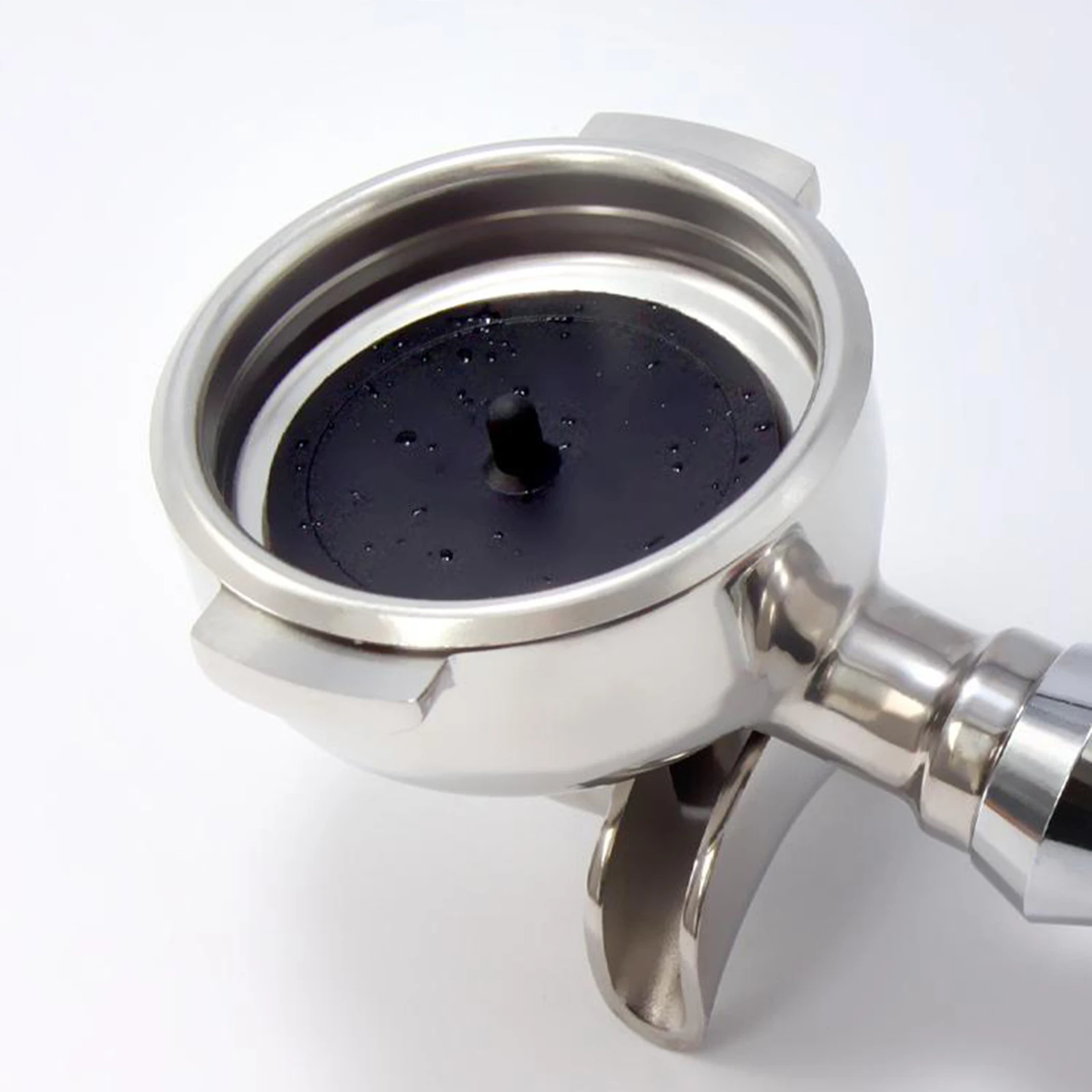 

Blind Filter Backwashing Gasket for Espresso Machines Easy to Clean Black