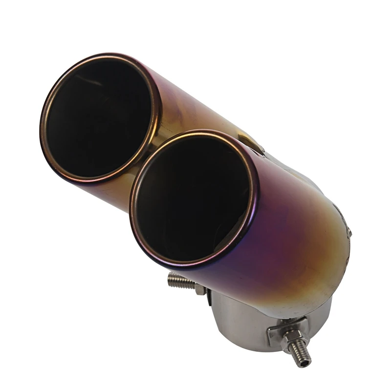 Универсальная выхлопная труба для автомобиля из нержавеющей стали: изгиб