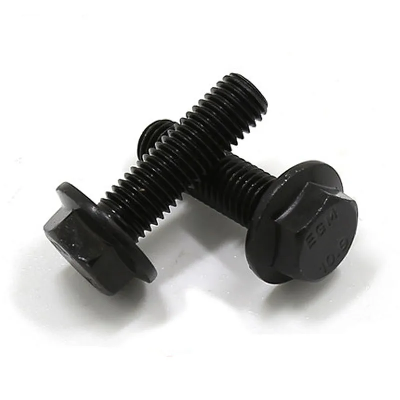 2PCS Hex Bolts Flange head Screw Hexagonal With Pad Screws 25-100mm Length M12 | Обустройство дома