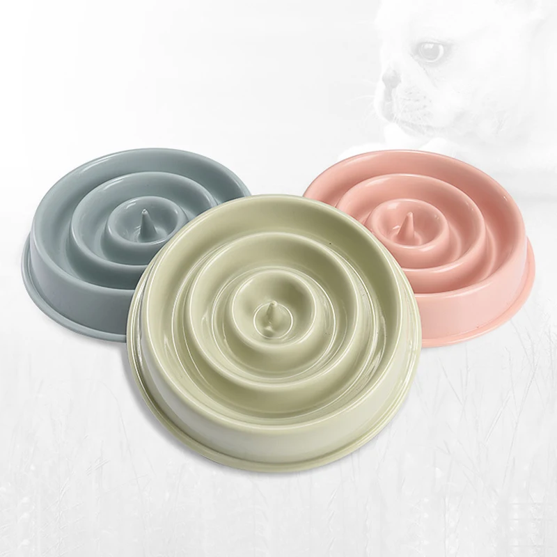 Интерактивная миска для домашних животных кормушка собак медленно здоровая