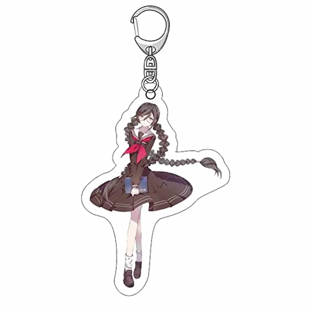 

CosNoble Fukawa Toko Keychain Anime Danganronpa Cosplay Key Ring Pendant