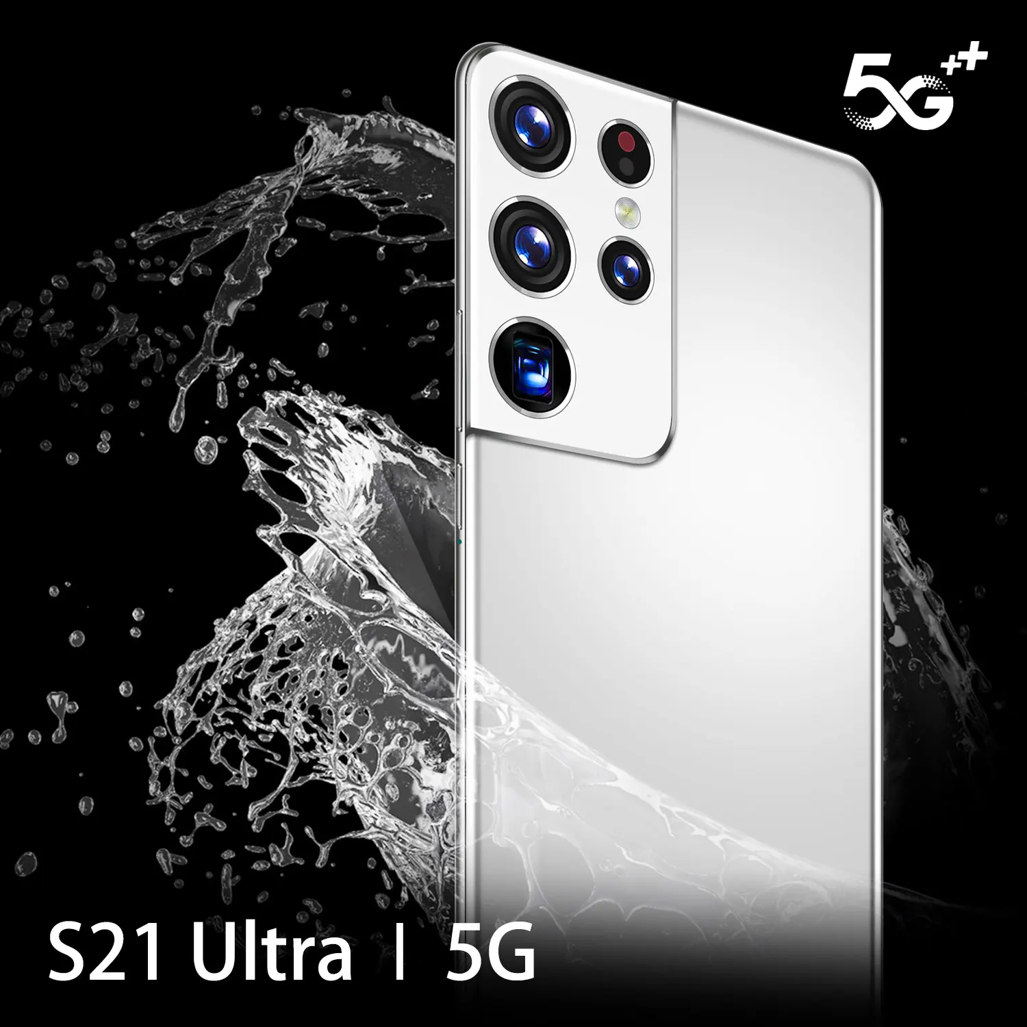 

2021 Global Version S21 Ultra Smartphone 7.3Inch 16+512GB Android 10 6800mAh Dual SIM Dual Standby Support Face ID 5G CellPhone