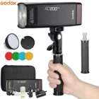 Уличная вспышка Godox AD200Pro 2,4 Вт 18000G HSS Speedlite стробоскопическая вспышка Godox AD-S2 Стандартный отражатель с мягким диффузором