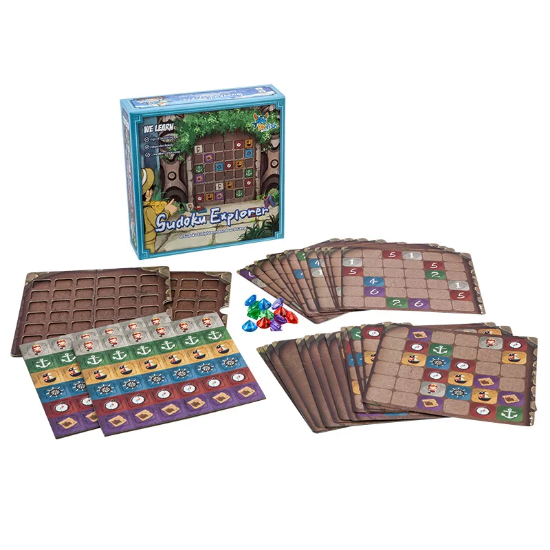 

Sudoku Explorer Children's Introduction Puzzle Board Game Logical Thinking Training Parent-Child Toys Primary School Games