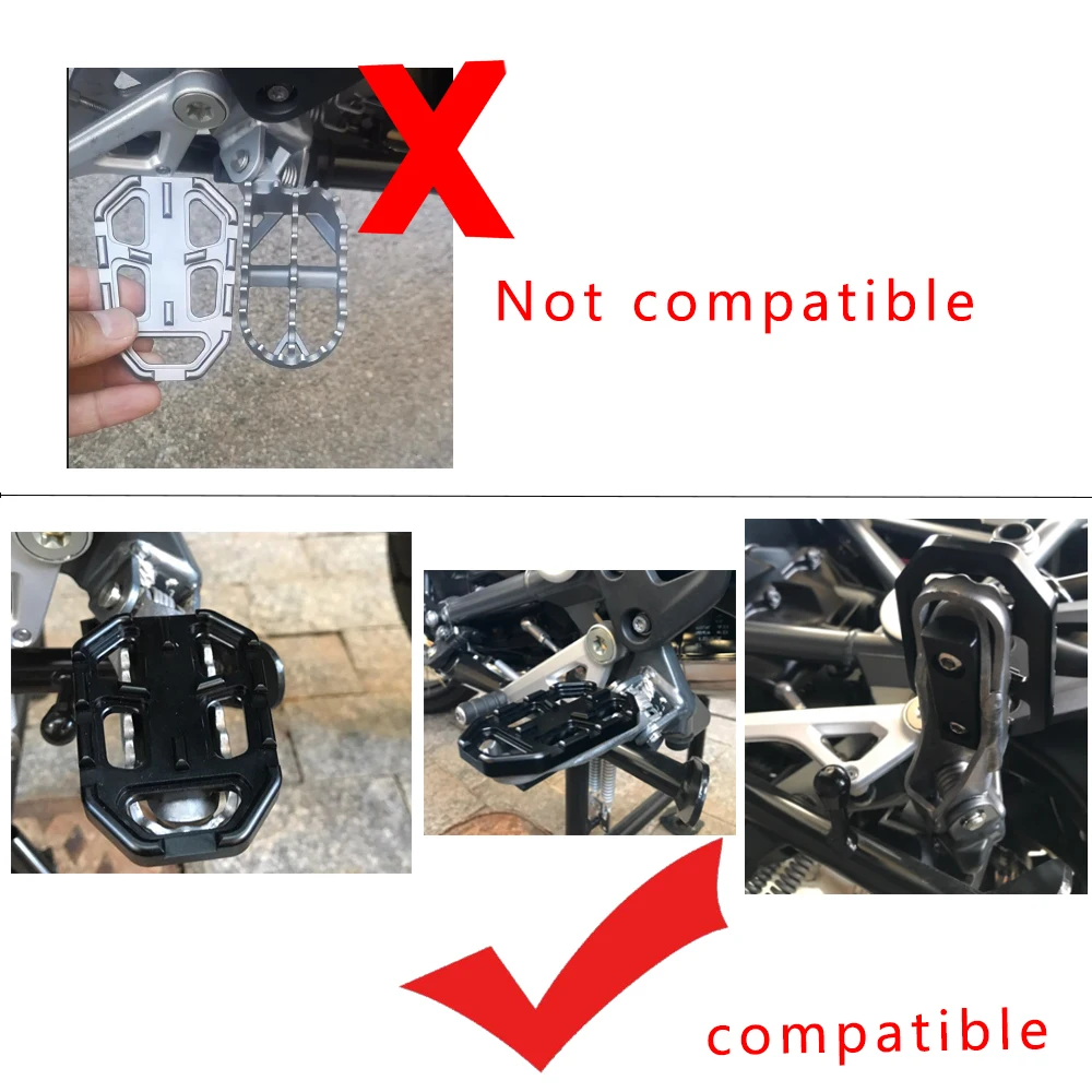 Для BMW F650 / F700 F800 GS F800GS F700GS F650GS F 800 700 650 CNC Заготовка широкие подножки педали для