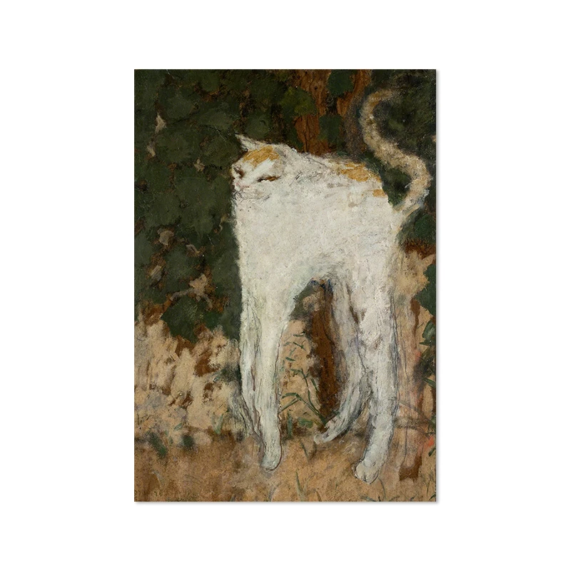 

Художественный постер Pierre Bonnard Le Chat Blanc Yoolife