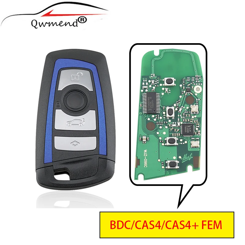 4 кнопки Автомобильный Брелок дистанционного управления с ключом 315/433/868 МГц для