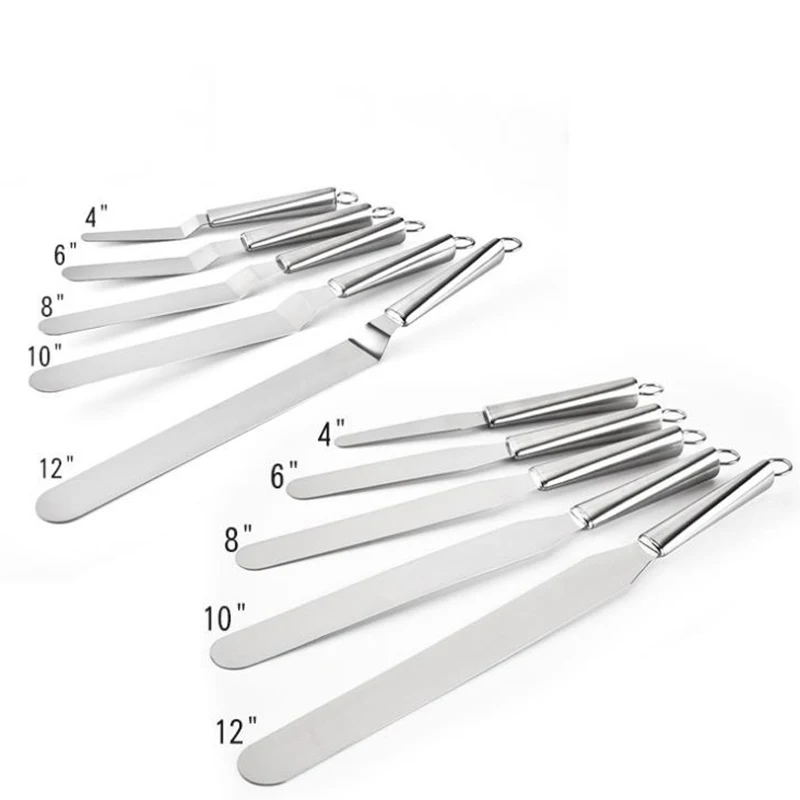 Лопатка для крема из нержавеющей стали сделай сам кухонные инструменты