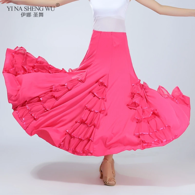 Юбка костюм для танца живота Цыганская юбка взрослых женщин вальс бальная