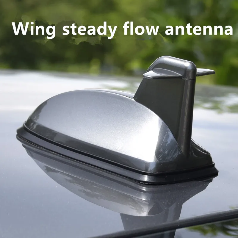 

Car radio fm antenna signal amplifier car vehicle rv signal booster wing-shaped BMW/Toyota/Hyundai/Volkswagen/Kia/Nissan