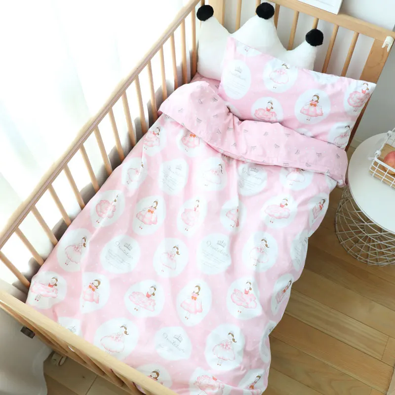 Комплект детского постельного белья из мягкого хлопка и ткани с бампером|Наборы