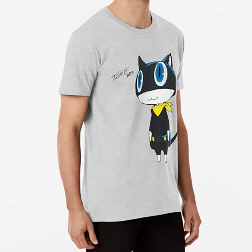 『 PERSONA 5 shirt Morgana футболка persona joker hero arsene p5 atlus главный герой ann takamaki ryuji sakamoto|Мужские
