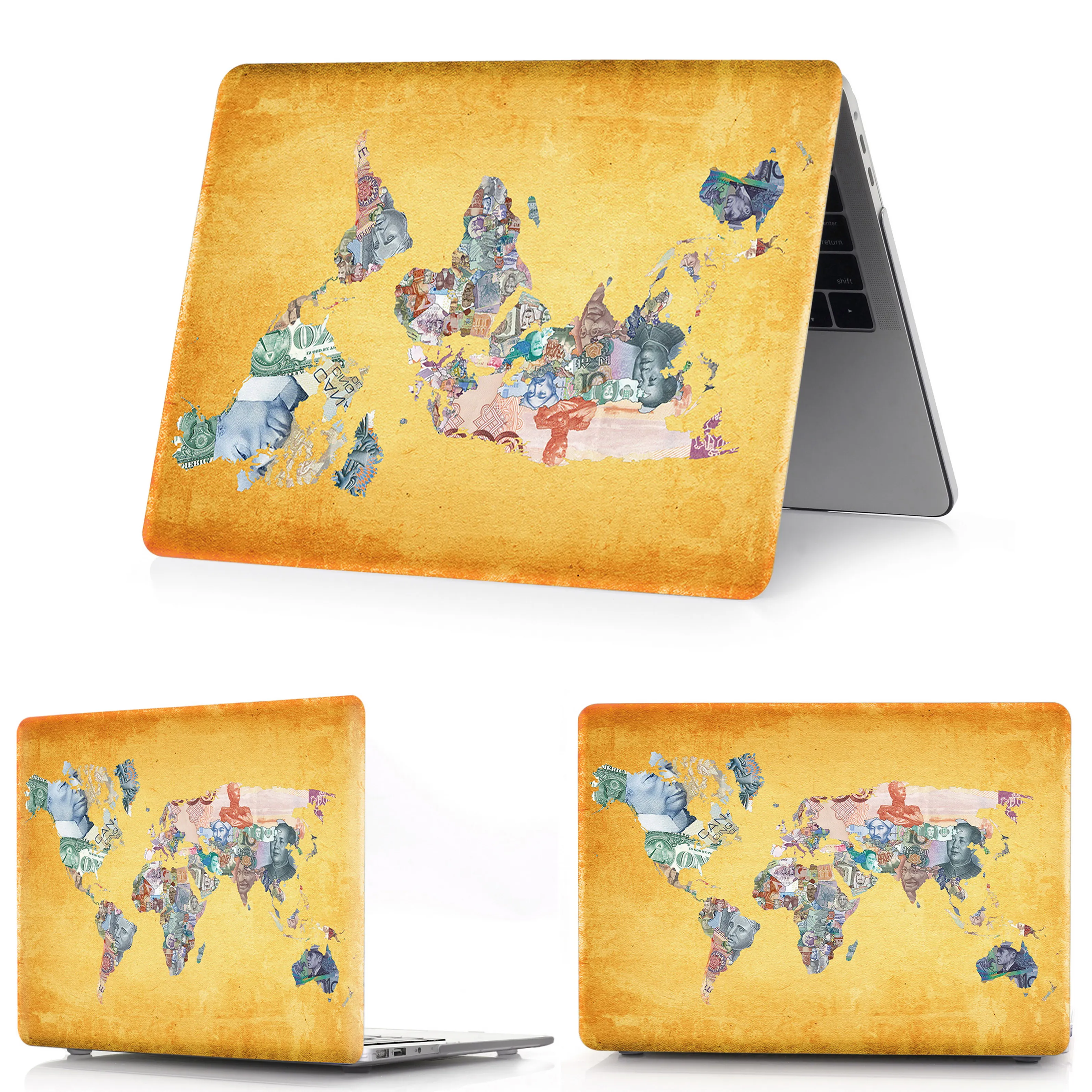 Модный персональный чехол для ноутбука MacBook Air Pro Retina 11 12 13 15 16 дюймов 2020 Touch Bar ID