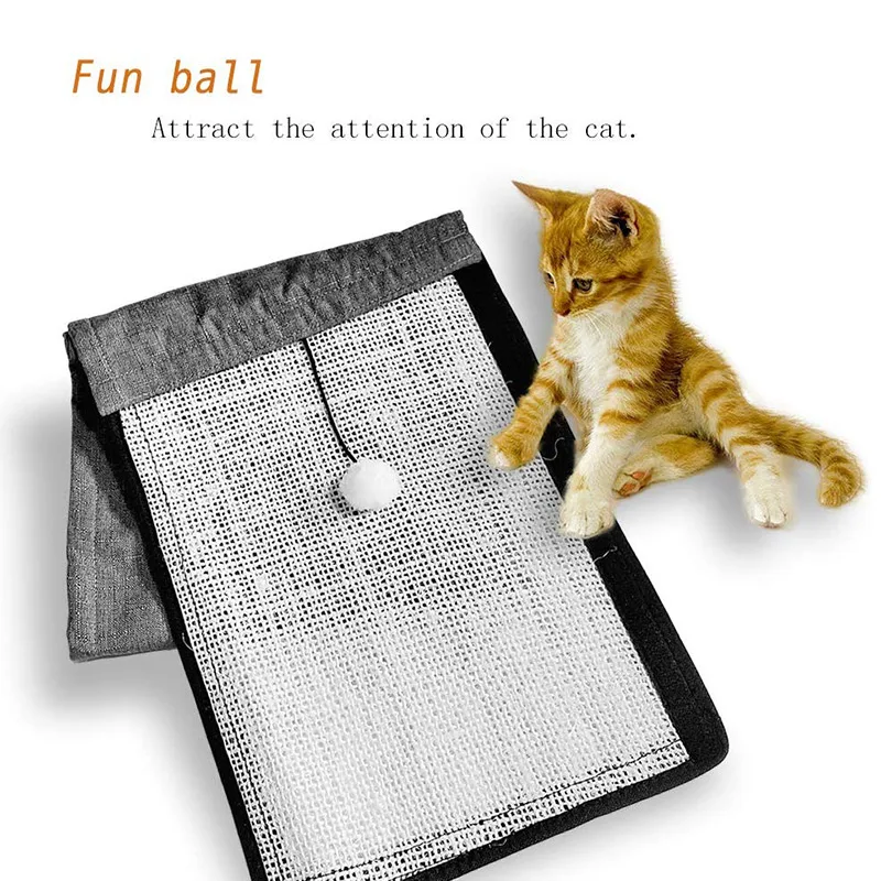 Мебель для домашних животных кошек защита от царапин Натуральный сизаль