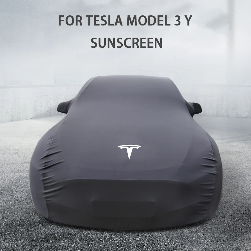 

For Tesla Car Sunscreen Special Rainproof, Waterproof And Dustproof All-weather Model 3 Model Y Auto Parts 2021 2020 Car Cover