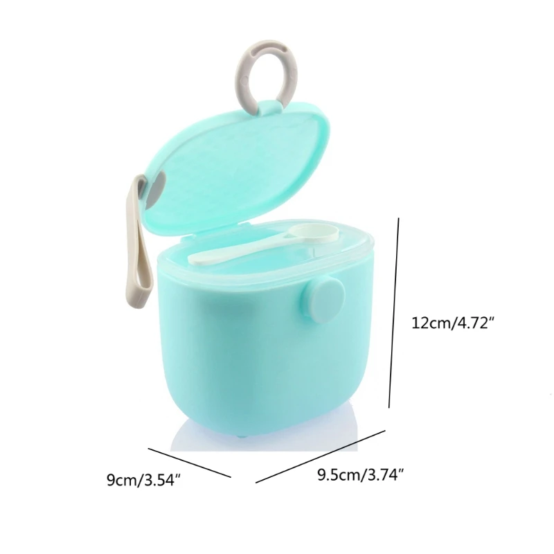 

500ML Baby Food Storage Box Infant Milk Powder Box Toddler Snacks Container T5EC