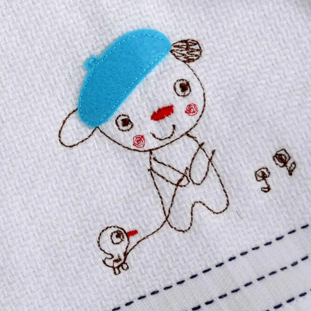 5 комплектов из 100% хлопка газовое банное полотенце мягкое и Впитывающее белое для