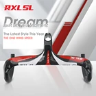 RXL SL 2021 Новый углеродный руль для шоссейного велосипеда интегрированный со стержнем 3K глянцевый 400420440 мм Внутренний руль для велосипеда