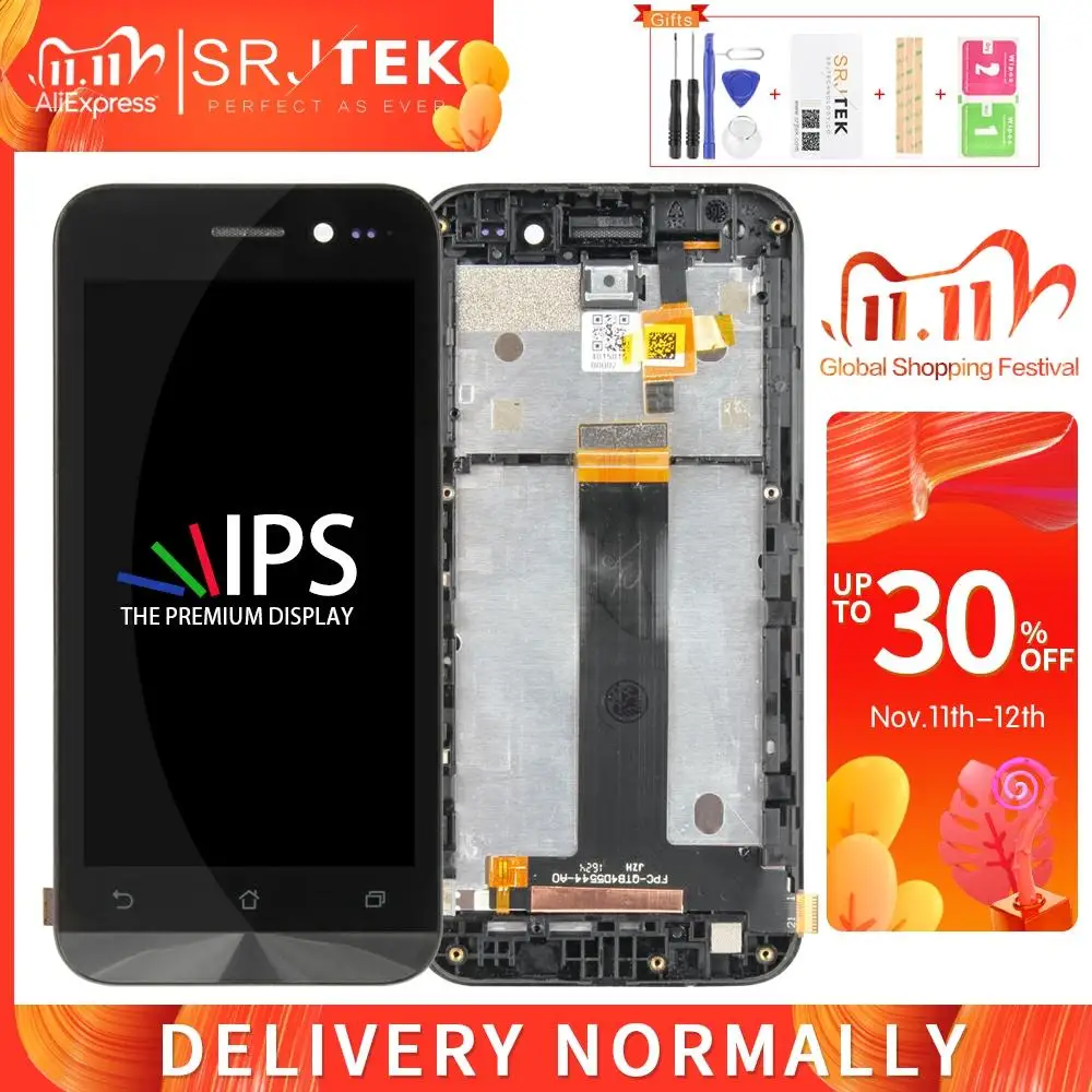 ЖК дисплей Srjtek для Asus Zenfone GO ZB452KG X014D + сенсорный экран дигитайзер стекло в сборе