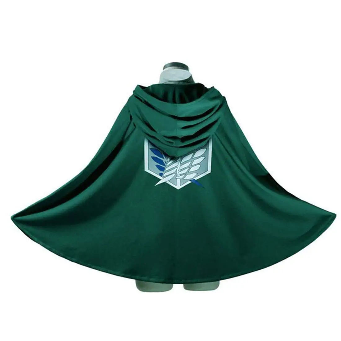 

Attack on Titan Blanket Cloak Shingeki No Kyojin Survey Corps Cloak Cape Flannel Cosplay Costume Hoodie with real photos