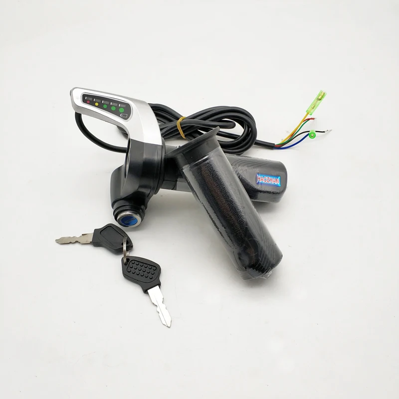 Ручка для электрического велосипеда 24v36v48v350w с замком контроллер литиевой