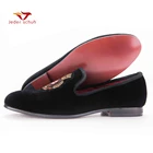 Бархатные туфли для отдыха, мужские металлические застежки в форме пчелы, мужские туфли суперзвезды на плоской подошве Us-6-14, бесплатная доставка