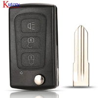 kutery flip folding remote key case shell for great wall hover haval h3 h5 keyless entry fob key cover replacement