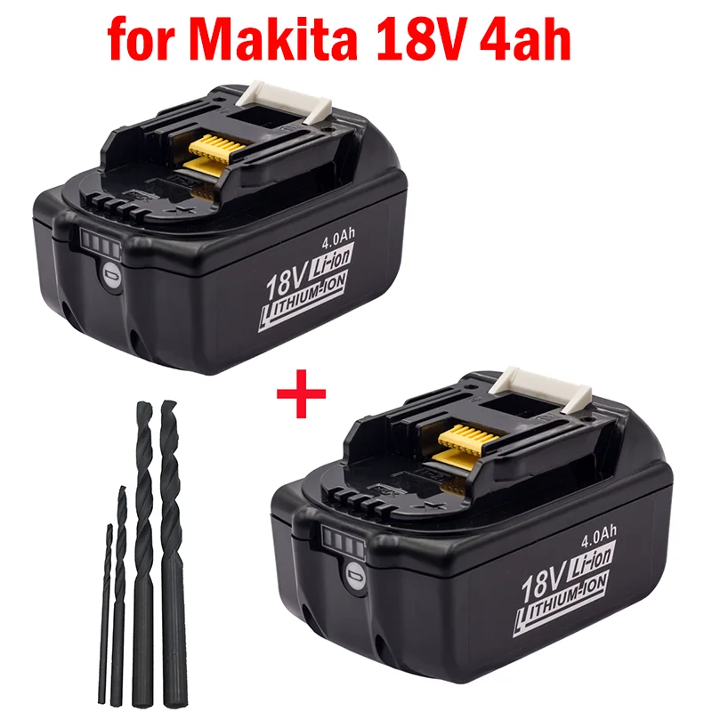 

Latest Upgraded BL1860 Rechargeable Battery 18 V 5000mAh Lithium ion for Makita 18v Battery BL1840 BL1850 BL1830 BL1860B LXT 400