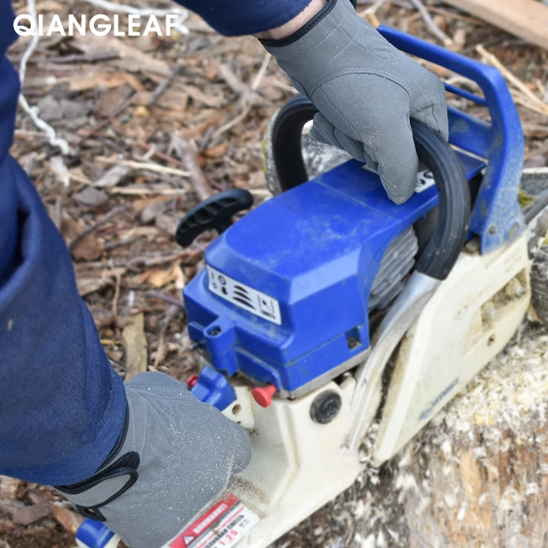 QIANGLEAF микрофибра механик рабочие перчатки ремонт работы по дому обработка