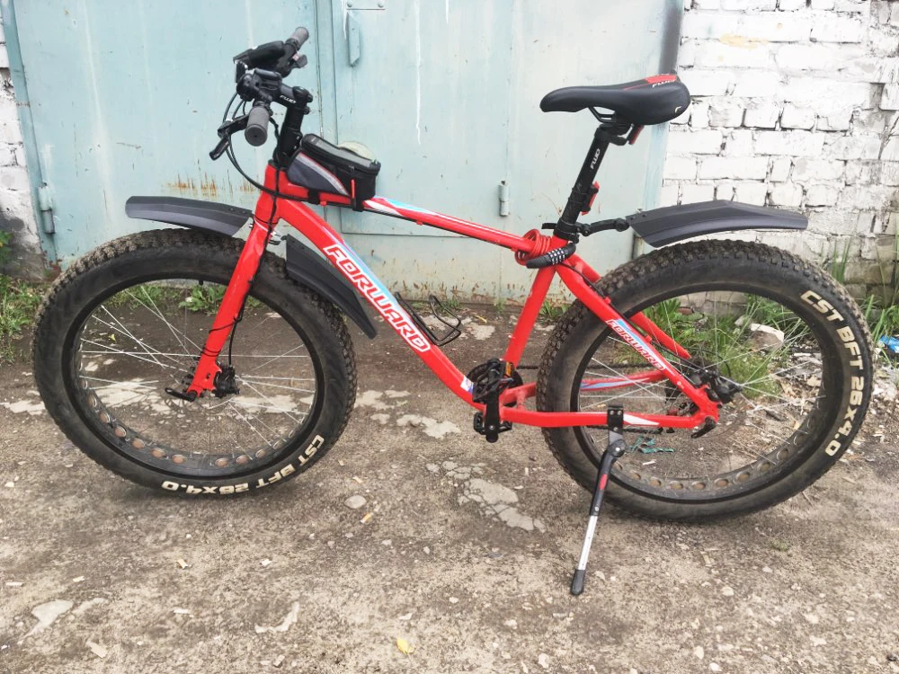 Снежный велосипед брызговик 20 дюймов 26 дюймов Fat bike Fender 2 шт передний задний брызговик для Fatbike MTB велосипеды велосипедные крылья