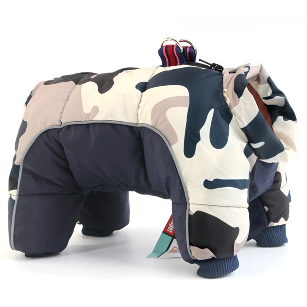 

2021 Wiinter Pet Dog Clothes Warm Jacket Thicker Cotton Coat For Small Medium Dogs Waterproof French Bulldog Clothing Costumes