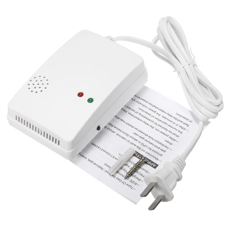 

LPG Gas Detector Sensor Alarm Warning Propane Butane LPG Natural Camper Home Security