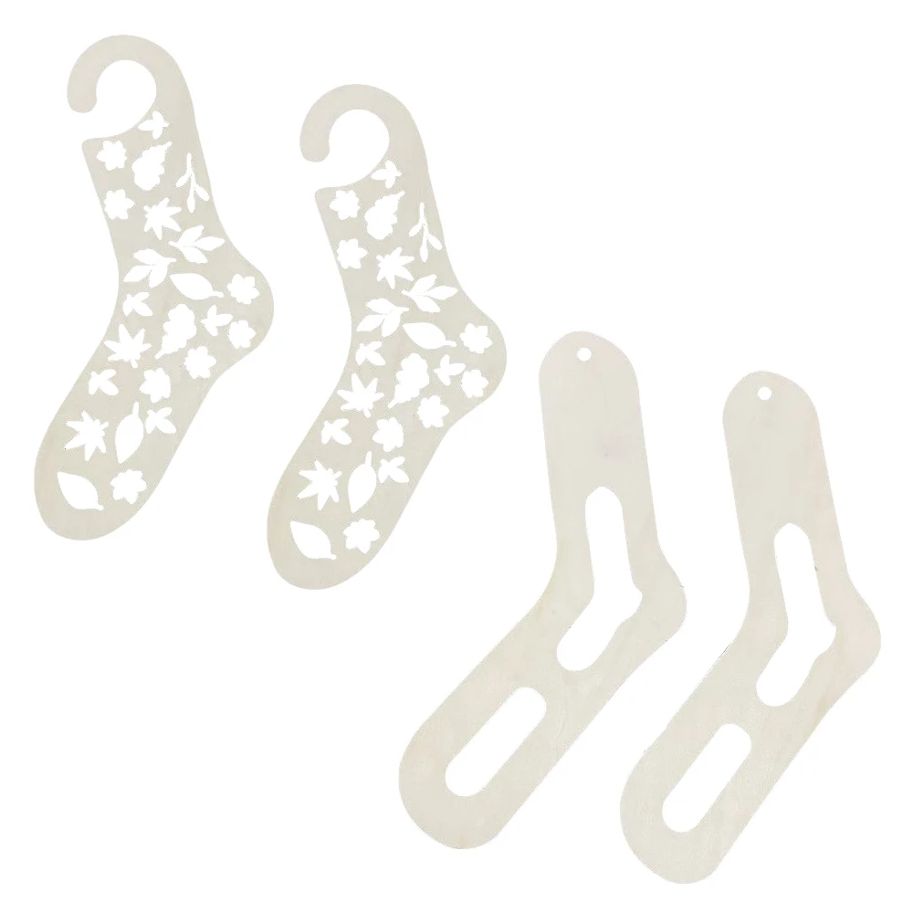 Комплект из 2 предметов натурального дерева носки блокиратор для DIY