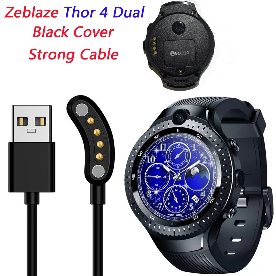 Для Zeblaze Thor 4 Dual USB кабель для зарядки запасные части запасной ремень задняя крышка