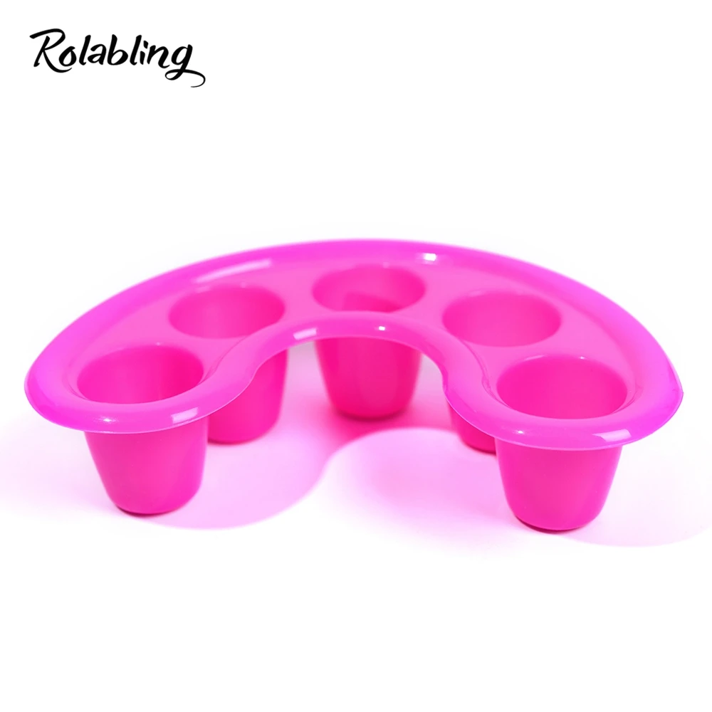 1 шт. лоток для удаления лака ногтей|Жидкость снятия лака| |