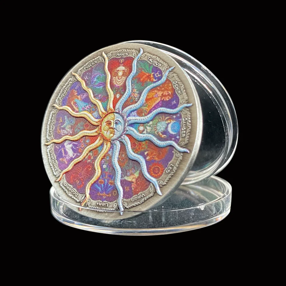 Елизаветы II двенадцать созвездий 999 серебряные коллекционные монеты подарки