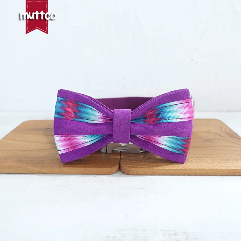 MUTTCO розничная продажа специальный самостоятельный дизайн фиолетовый павлиний